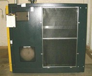 kaeser compressor with air intake screen