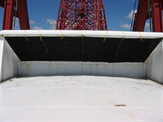 dragline air intake screen