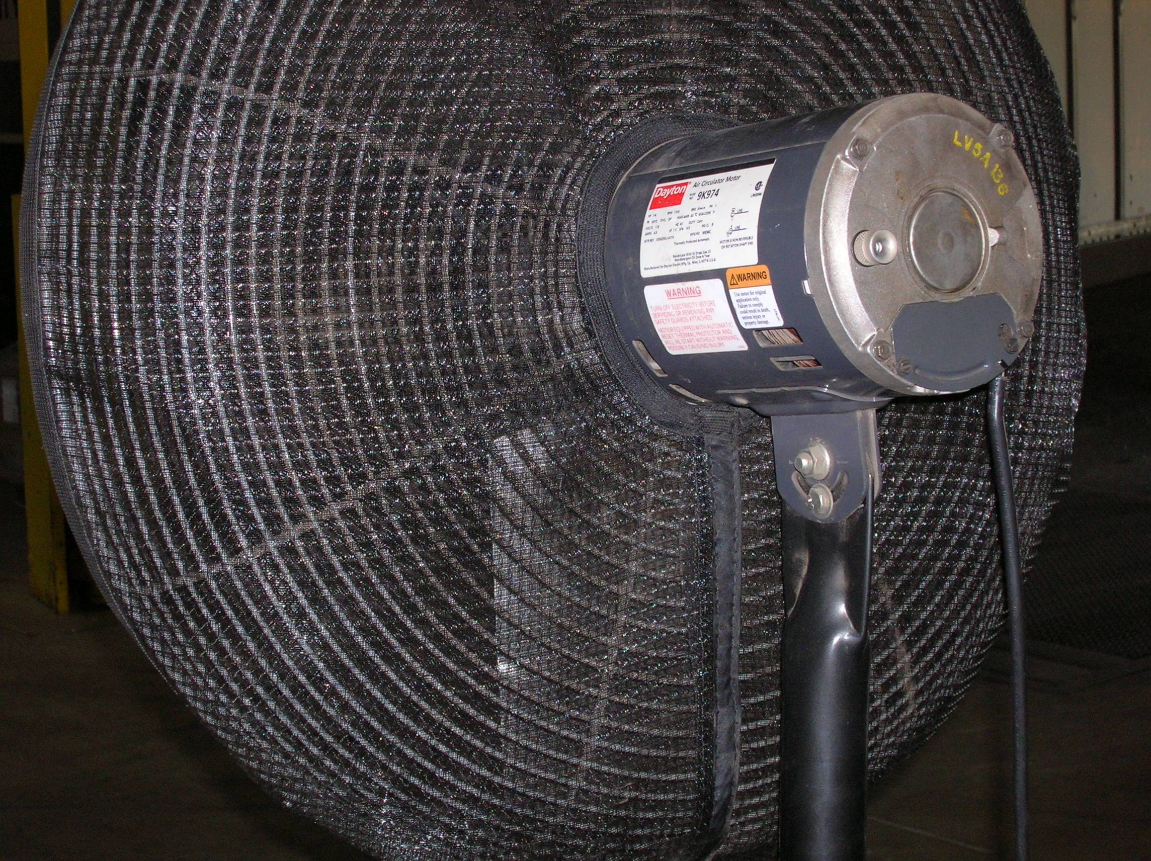 Fan Shroud Filter Media Pass AIB Food Processing Inspection