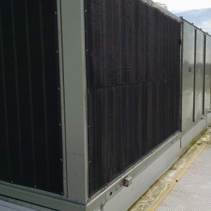 Trane Chiller with Intake Screens