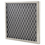 a photo of an electrostatic air filter for a furnace