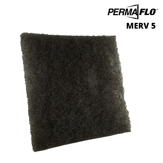 PermaFlo Rigid Nonwoven Polyester | Gray MERV 5