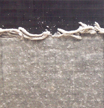 How does an air intake filter screen work?