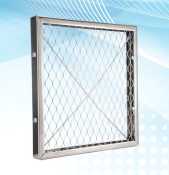 Air Filter Pad Stabilizing Frame