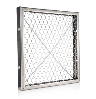 Air Filter Pad Stabilizing Frame