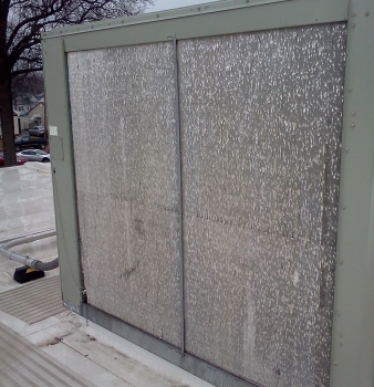 School District Air Conditioning Units Blasted by Hail Storms