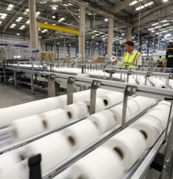 Cooling Fans Protected from Paper Processing Pulp Fines